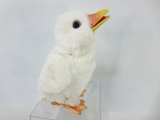 Furreal Friends White Baby Duck Interactive Toy Animal 7 " Hasbro 2010 Easter