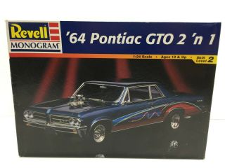 Revell Monogram 1:24 Scale 1964 Pontiac Gto 2 