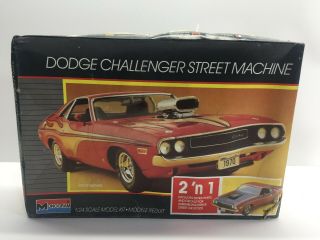 Monogram 1:24 Scale 1970 Dodge Challenger Street Machine 2 
