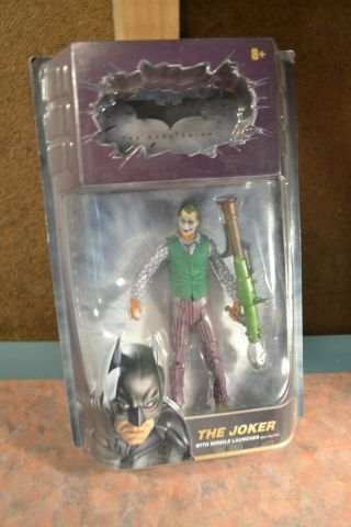 The Dark Knight The Joker With Missile Launcher Mattel 2008