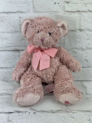 Russ Berrie " Pooky " 12 " Pink Teddy Bear Plush Stuffed Animal Toy