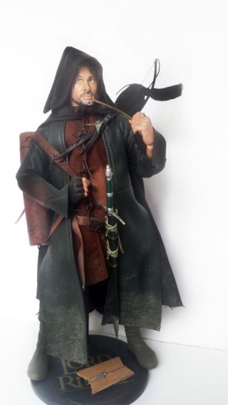 Sideshow Lord Of The Rings Aragorn Exclusive (repainted Head,  Regular Head)