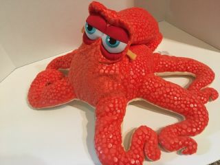 Disney Pixar Finding Dory/nemo - Orange 18 " Hank The Octopus Plush Toy Stuffed