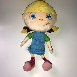 Disney Store Little Einsteins Annie Talking Plush Doll 13 " Stuffed Blonde Toy