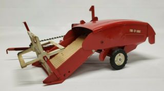 Vintage Carter Tru - Scale C - 406 Toy Combine In Shape Pull - Type Reaper