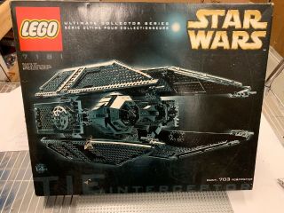 Lego Star Wars Ucs Set 7181 Tie Interceptor Complete W/ Instructions & Box
