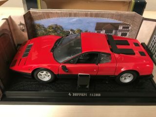 Kyosho 1:18 Scale Ferrari 512 Bb Red Diecast Model Car