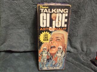 Vintage Gi Joe Hasbro 1965 - 70 Talking Gi Joe Astronaut Box With Insert
