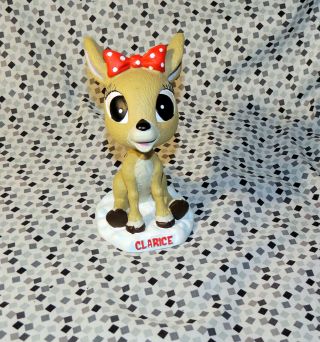 2002 Rudolph The Red - Nosed Reindeer Clarice Bobblehead Bd&a