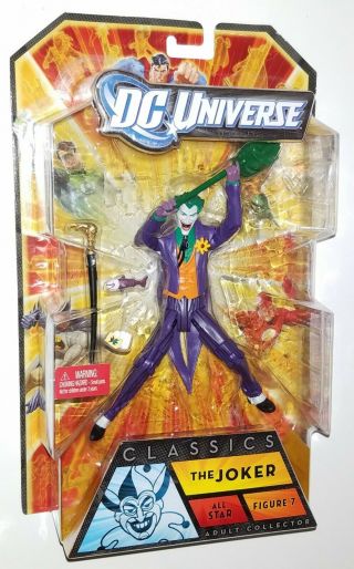Dc Universe Classics The Joker 6 " Figure All Star Purple & Orange Suit