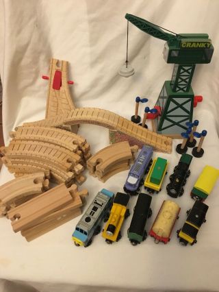 Thomas The Train And Friends Wooden Trains,  Tracks,  Buildings B