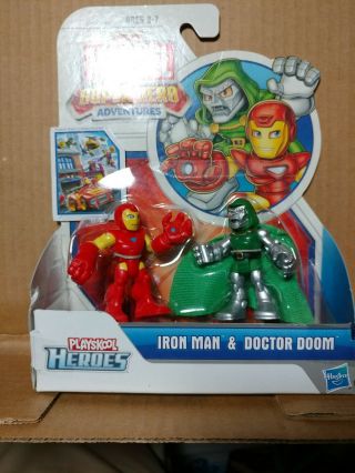 Playskool Hero Adventures Iron Man And Doctor Doom Set