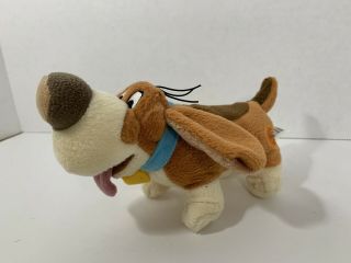 Disney Store The Great Mouse Detective Toby Bean Plush Basset Hound Dog Stuffed