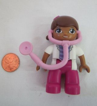 Lego Duplo Doc Mcstuffins Doctor Nurse Set 2.  5 " Figure Replacement Disney