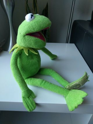 Disney Store 18” KERMIT THE FROG PLUSH DOLL TOY FIGURE Muppets Authentic 2