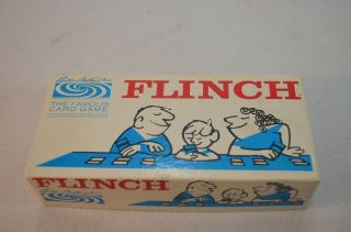 Vintage Flinch Card Game 1963 Parker Brothers Complete With Instructions