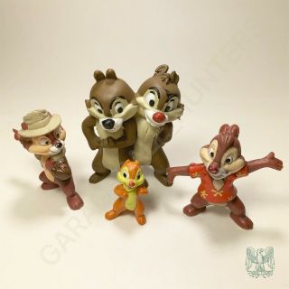 Disney Chip And Dale Figure Set | 4 Items