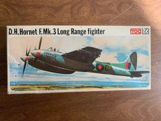 Vintage Frog 1/72 Scale F239 D.  H.  Hornet F.  Mk.  3 Long Range Fighter
