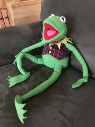 Jim Henson Kermit The Frog 24 " Plush Eden Special Edition Macy 