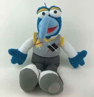 The Muppets Gonzo 18 " Plush Stuffed Toy With Sweater Vest Disney Store