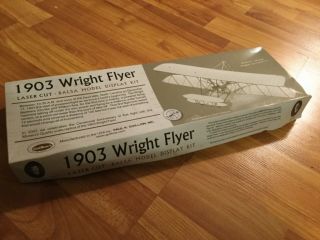 Guillow’s 1903 Wright Flyer Laser Cut Balsa Model Display Kit