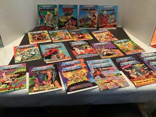 Mattel Masters Of The Universe Mini Comics Books