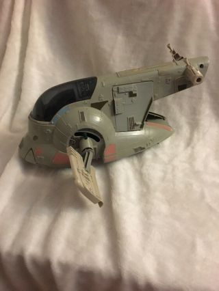 1981 Kenner Star Wars Empire Strikes Back Slave 1 Toy - Parts - Not Complete