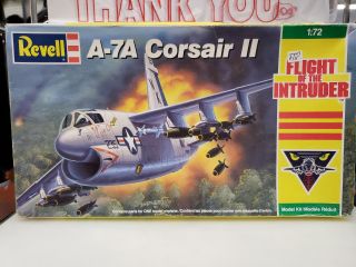 Revell A - 7a Corsair Ii Flight Of The Intruder Plane Model Kit 1:72 Parts