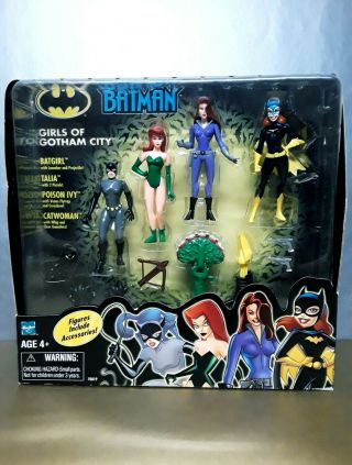 Batman Girls Of Gotham City 4 Pack Action Figure 2003 Dc Hasbro Anime Game