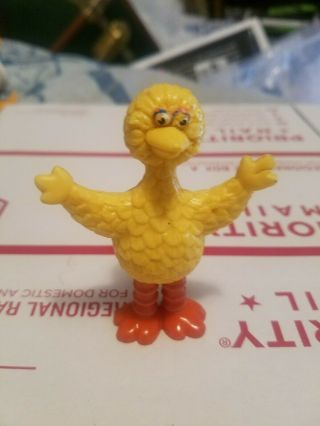 Big Bird 5 " Muppets Inc.  Toy Vintage /vintage Rare Big Bird Toy@