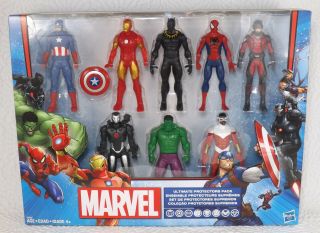 Marvel Avengers Ultimate Protectors Pack 8 Action Figures 6 " [gs 7]