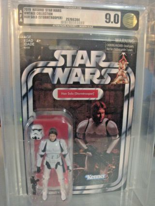 Star Wars Vintage Han Solo Stormtrooper (anh) Vc143 Afa 9.  0