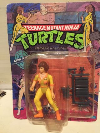 1988 Tmnt Teenage Mutant Ninja Turtles April O 