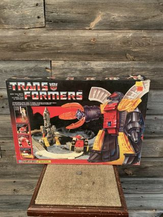 Vintage Transformers Omega Supreme Autobot Defense Base Hasbro Toys