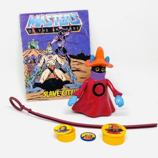 Vintage Motu Orko Masters Of The Universe 99 Complete Comic Magic Trick He - Man