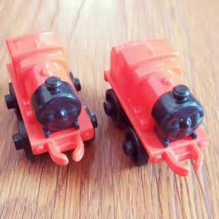 Thomas The Train & Friends Prototype Mini Toys 2pc Pvc Mattel 2014 Xmas Gift Diy