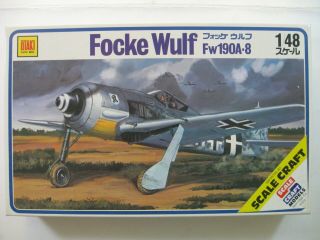 Vintage Otaki 1/48 Focke - Wulf Fw190a - 8 Ot2 - 26