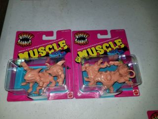 Mattel Street Sharks M.  U.  S.  C.  L.  E.  Men Retro Style Muscle Figures - Complete Set