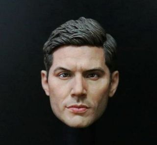 Jensen Ackles Dean Winchester 1/6 Scale Head Sculpt Carving F 12 " Figure Body