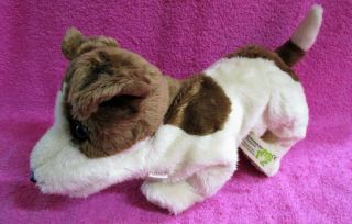 Folkmanis Jack Russell Terrier Puppy Dog Puppet Plush 14 