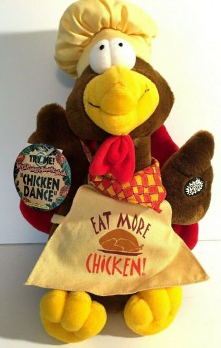Thanksgiving Chicken Dance Turkey,  Plush Musical,  Animated,  Eat More Chicken