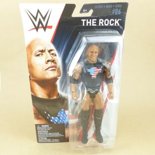 The Rock Wwe Series 86 7 Inch Wrestling Action Figure (package Has Damage)