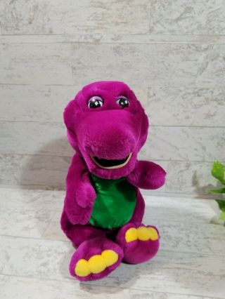 Barney The Purple Dinosaur 13 " Plush Dakin Lyons Group 1992 Open Mouth