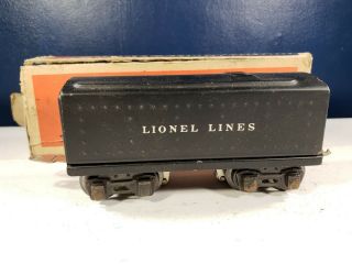Vintage Lionel Lines 2689w Whistle Tender Car