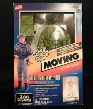 Soldiers Of The World Vietnam Navy Seal Remote Control Formative Action Figure