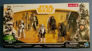 Hasbro Star Wars Force Link 2.  0 3.  75 Inch Action Figure - (pack Of 6) Target Exc