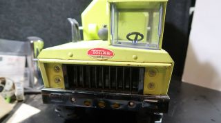 Mighty Tonka Lime Green Cement Mixer Pressed Steel 3