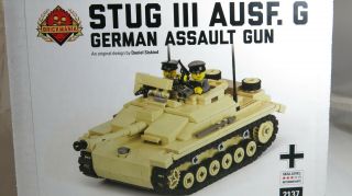 Brickmania Stug Iii Ausf G.  German Assault Gun Lego (2017 Version)