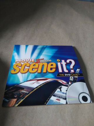 Mattel Premiere Movie Scene It? Replacement Dvd Only 2nd Edition Trivia Game