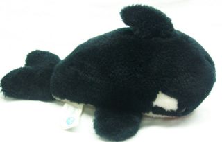 Sea World 1987 Vintage Shamu Killer Whale 9 " Plush Stuffed Animal Toy